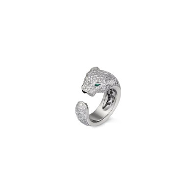 CARTIER PANTHÈRE DE CARTIER RING, MEDIUM MODEL, PAVED N4225200